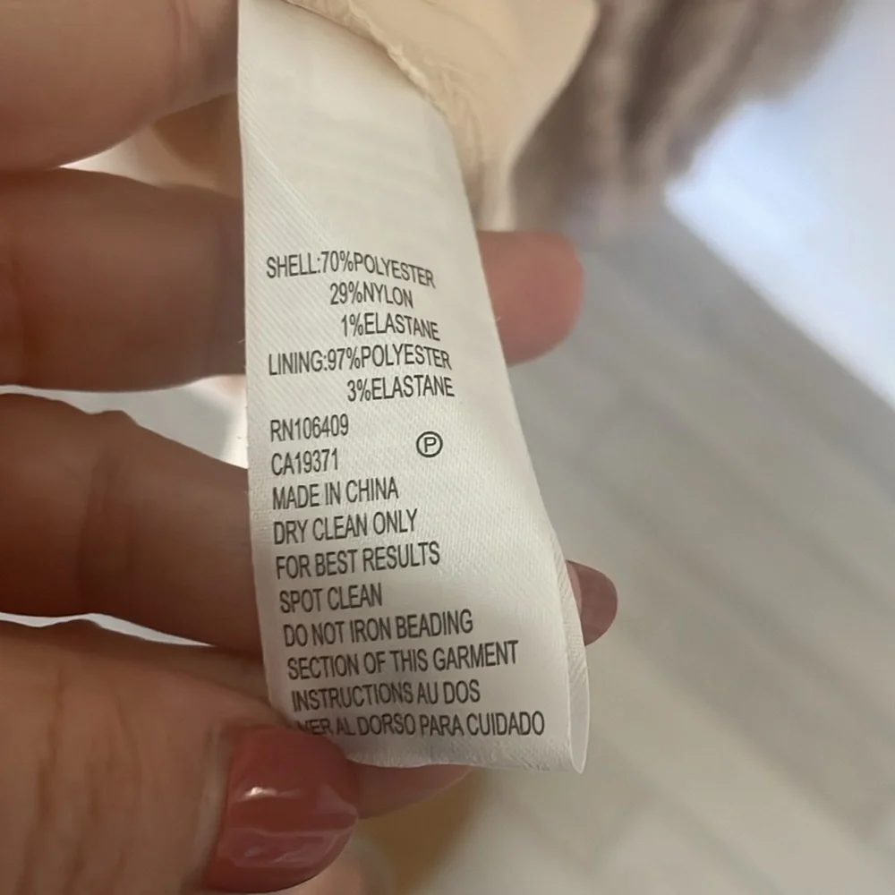 NWOT Tahari Embellished Lace Dress Size 16 - Picture 13 of 14